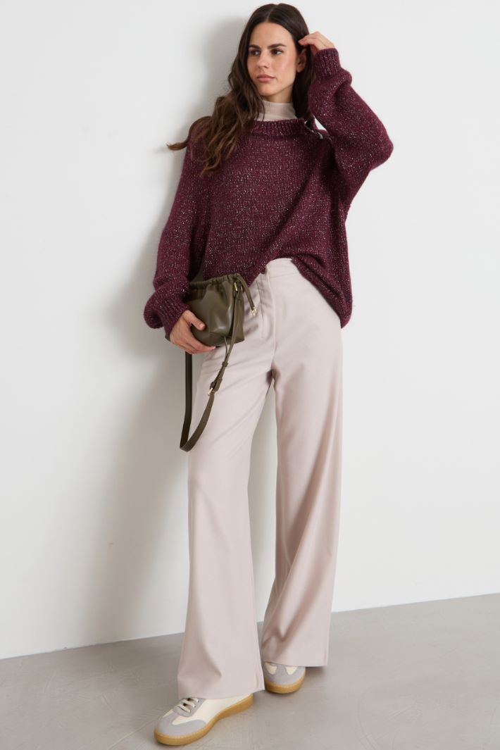Pantalones de franela de lana Intrend