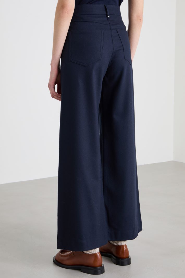 Pantalones de franela de lana Intrend - 3
