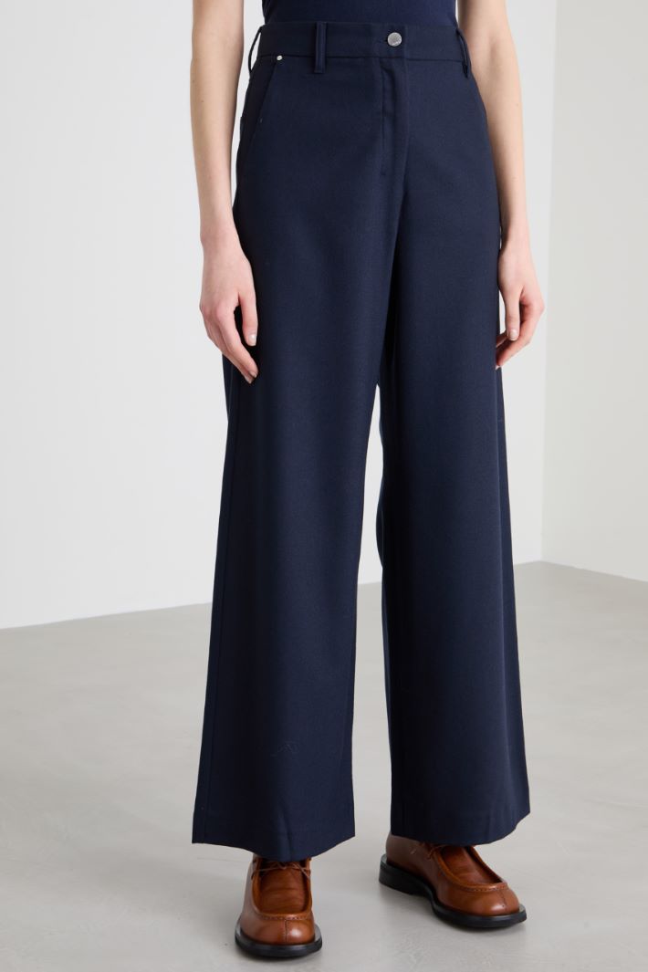 Pantalones de franela de lana Intrend - 2