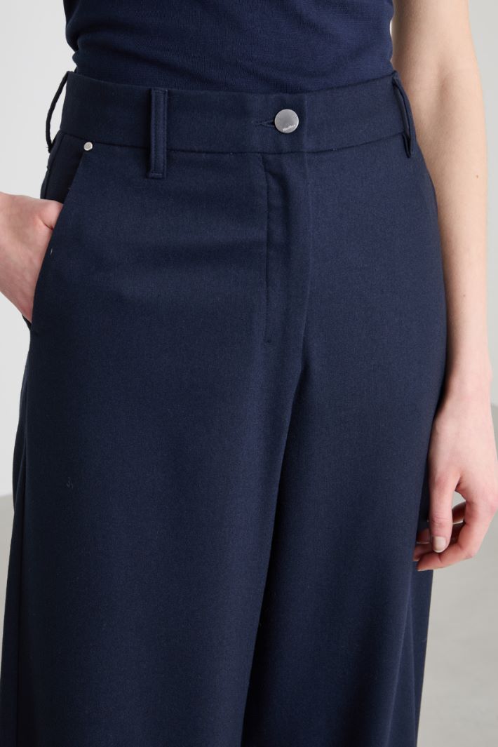 Pantalones de franela de lana Intrend - 4