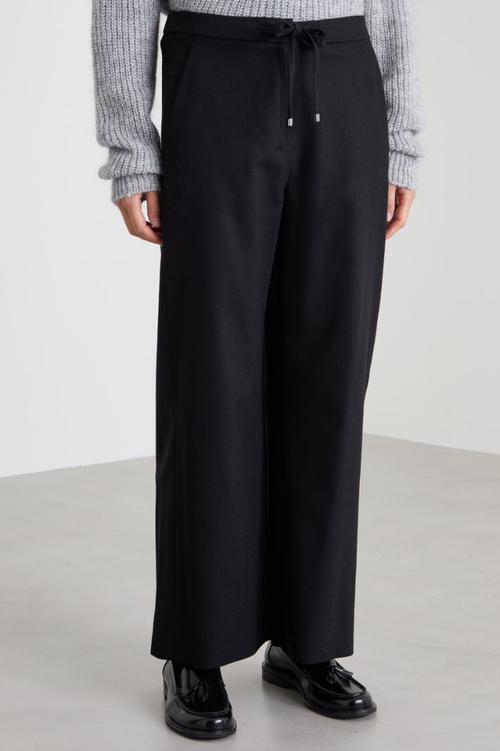 Loose flannel trousers Intrend - 2