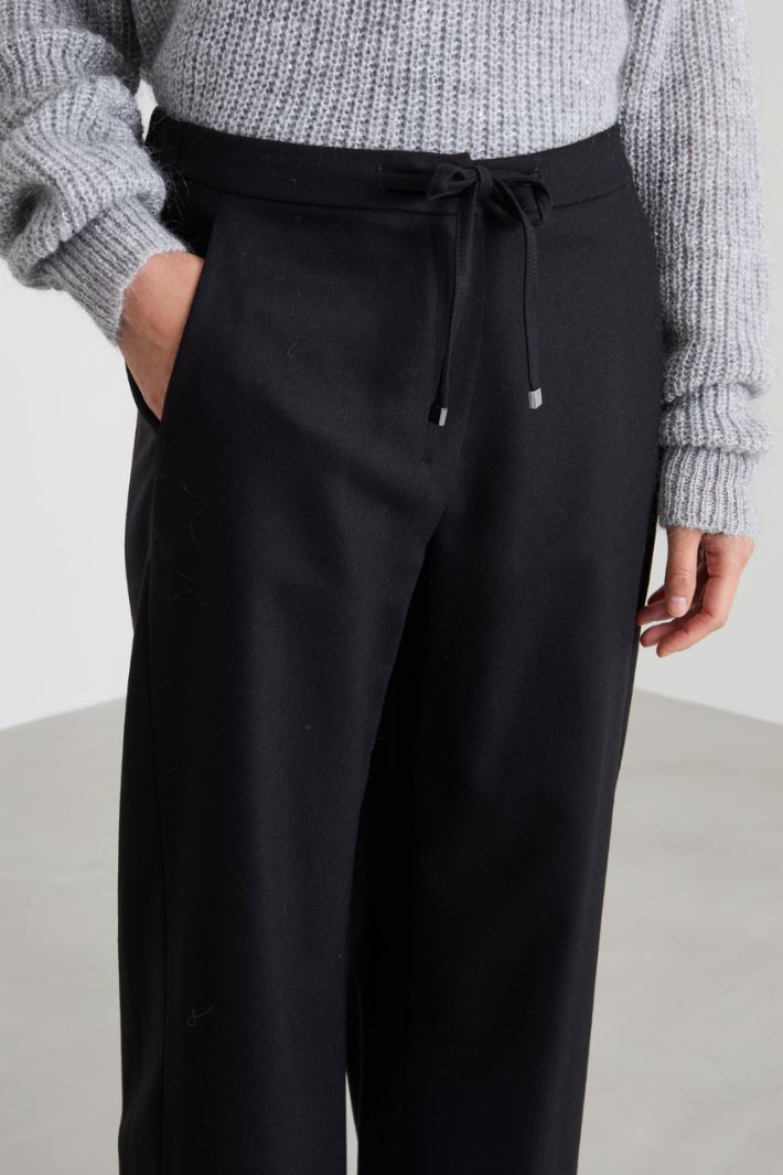 Loose flannel trousers Intrend - 4