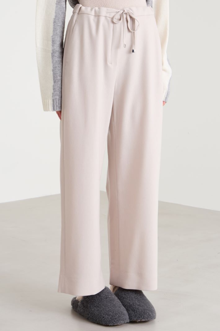 Loose flannel trousers Intrend - 2