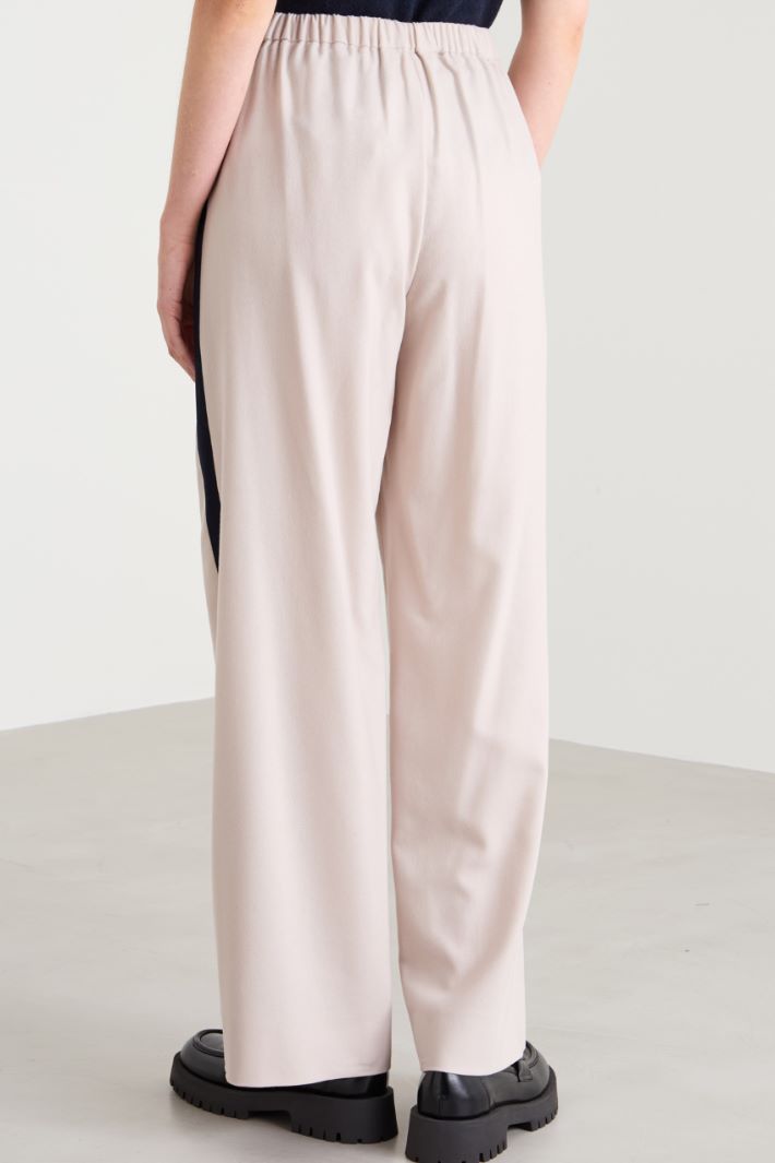Pantalone morbido in flanella Intrend - 3