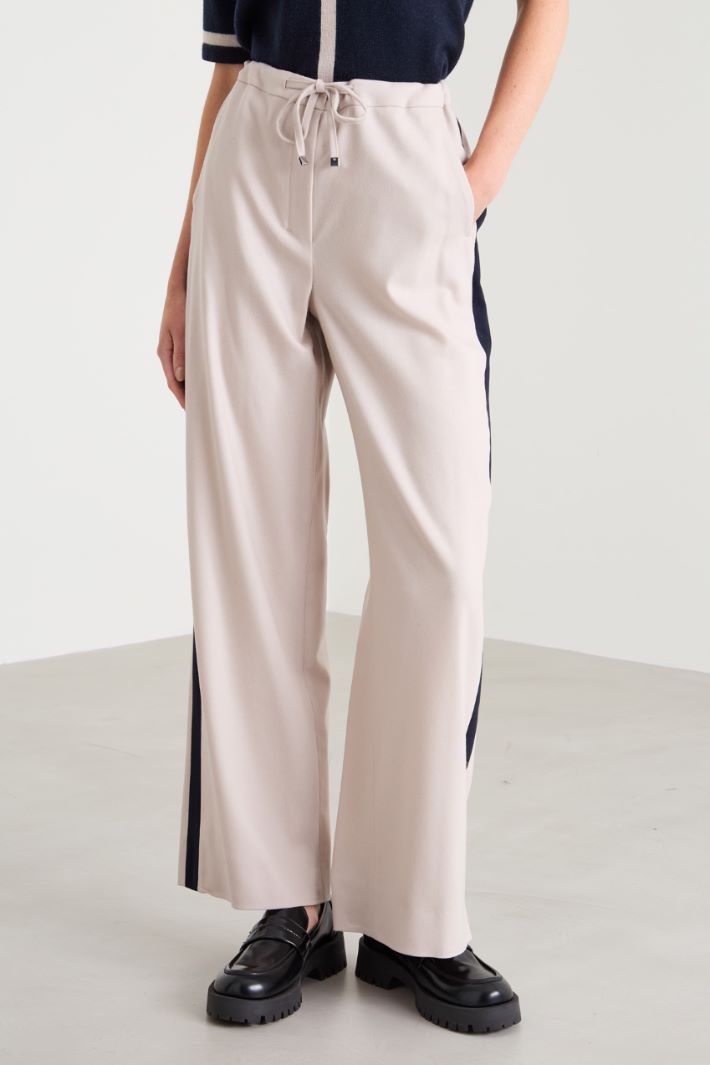 Pantalone morbido in flanella Intrend - 2
