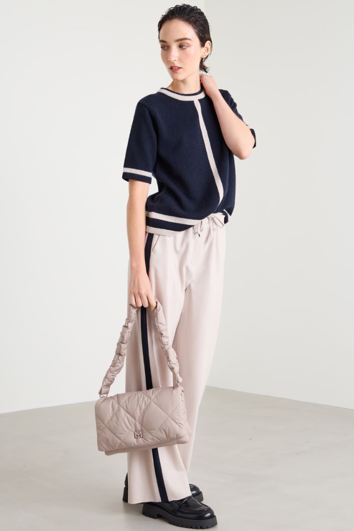 Pantalone morbido in flanella Intrend
