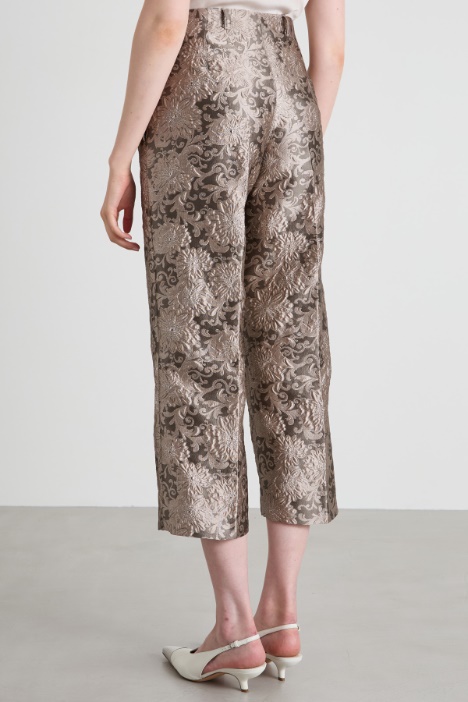 Pantaloni broccati