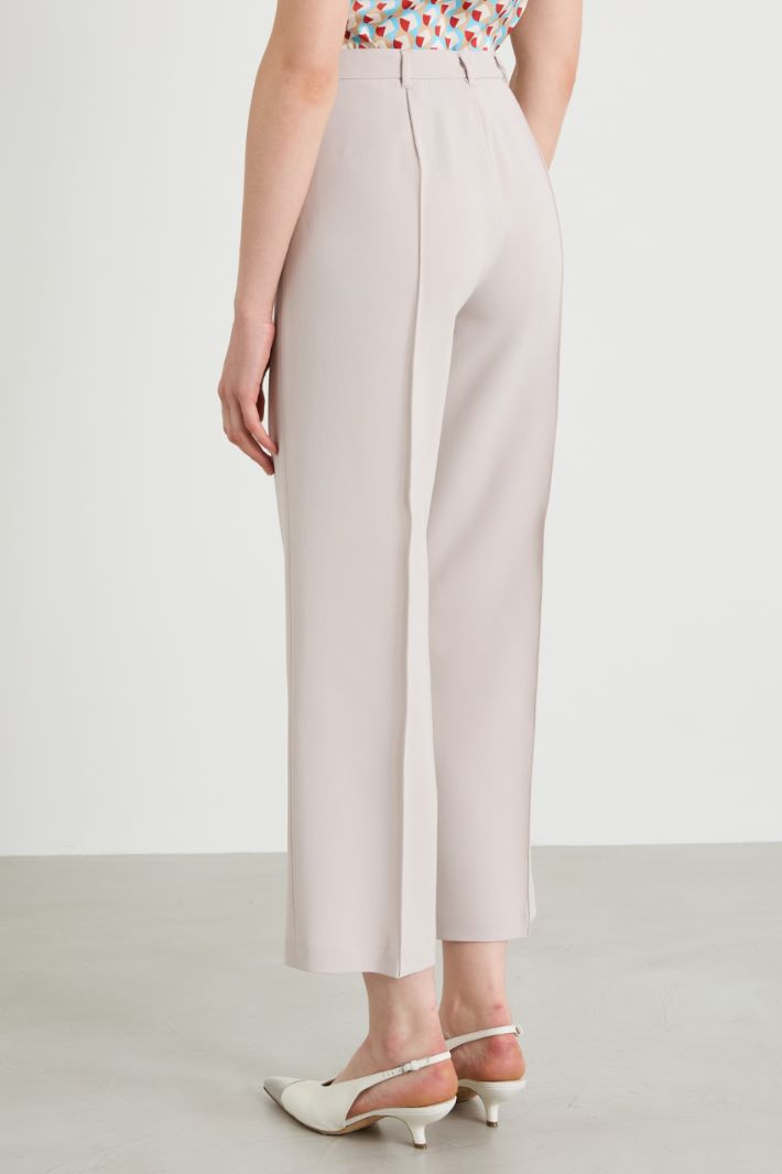 Straight cady trousers Intrend - 3