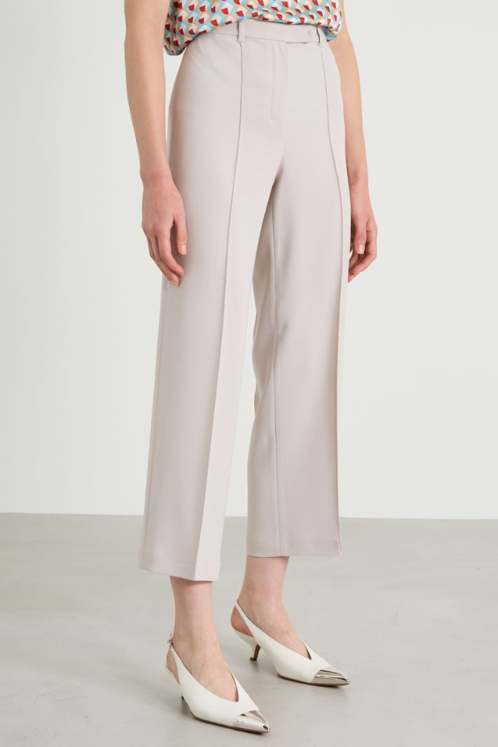 Straight cady trousers Intrend - 2
