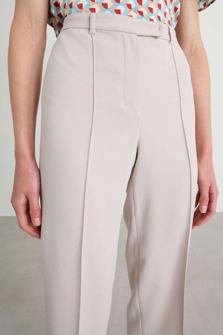 Straight cady trousers Intrend - 4