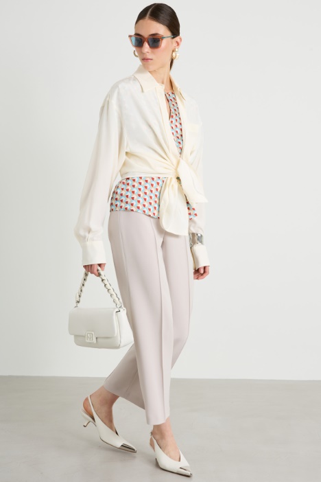 Pantalones rectos de cady Intrend