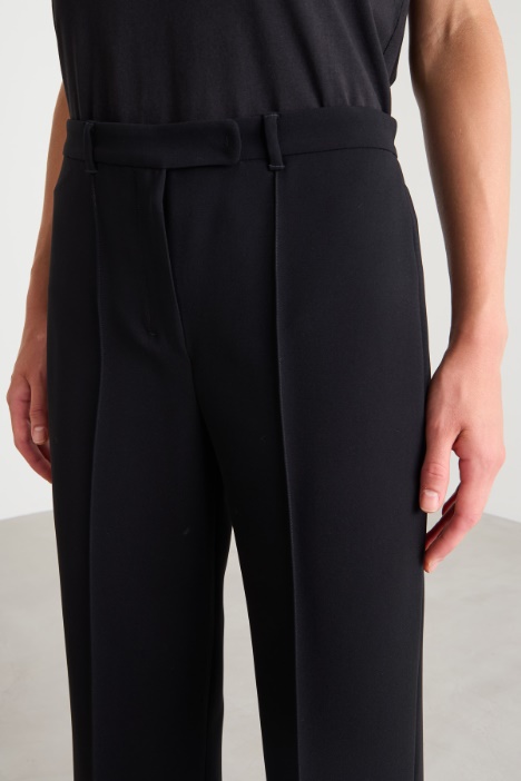 Pantaloni dritti in cady