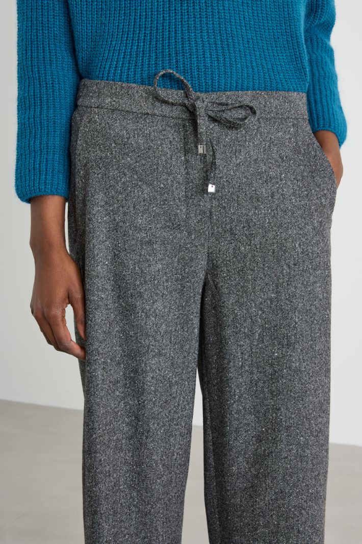 Knop wool trousers Intrend - 4