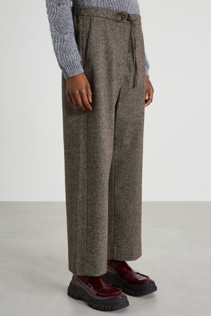 Knop wool trousers Intrend - 2