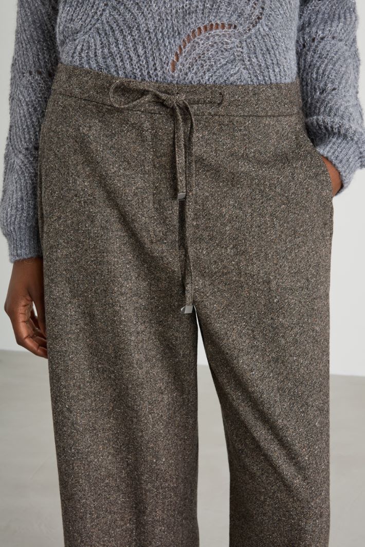 Knop wool trousers Intrend - 4