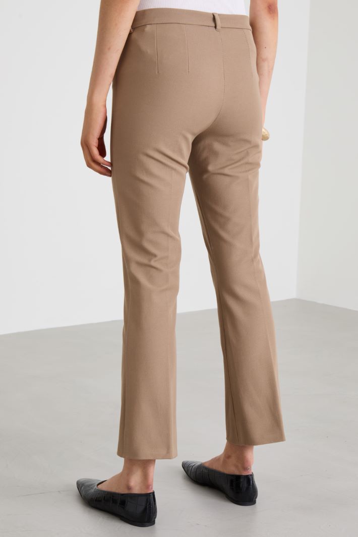 Cotton twill trousers Intrend - 3