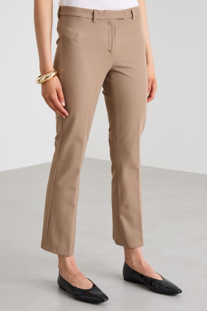 Cotton twill trousers Intrend - 2