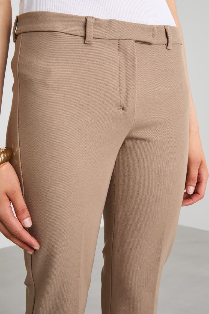 Cotton twill trousers Intrend - 4