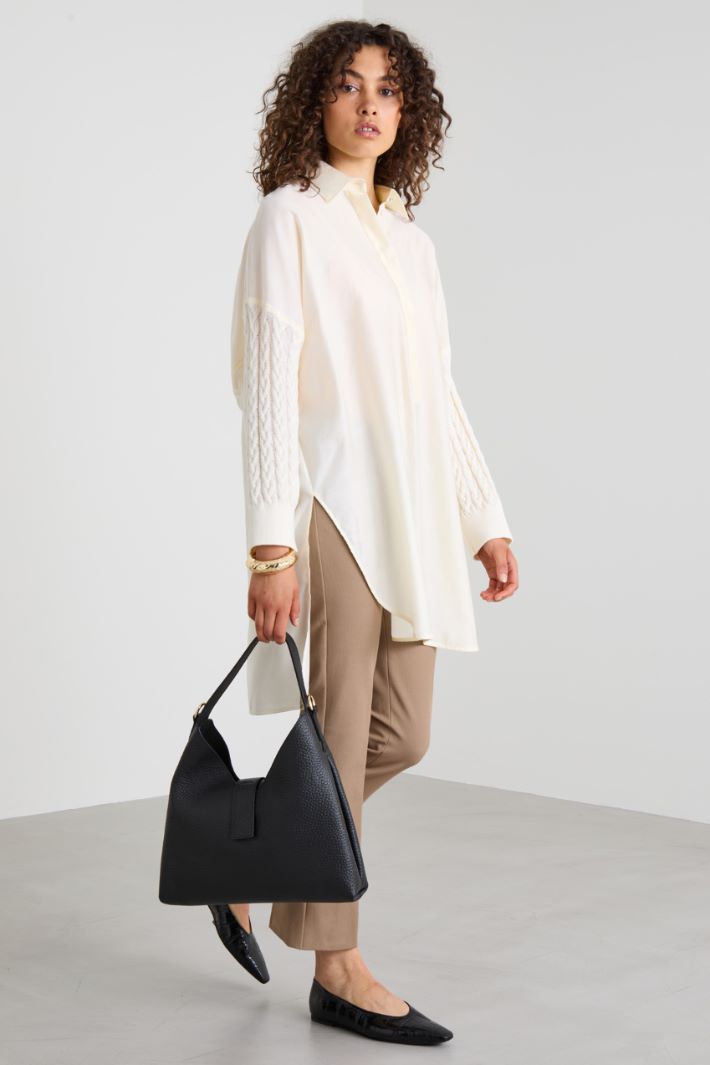 Cotton twill trousers Intrend