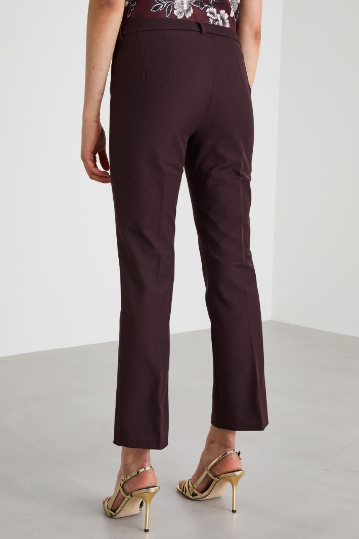 Cotton twill trousers Intrend - 3