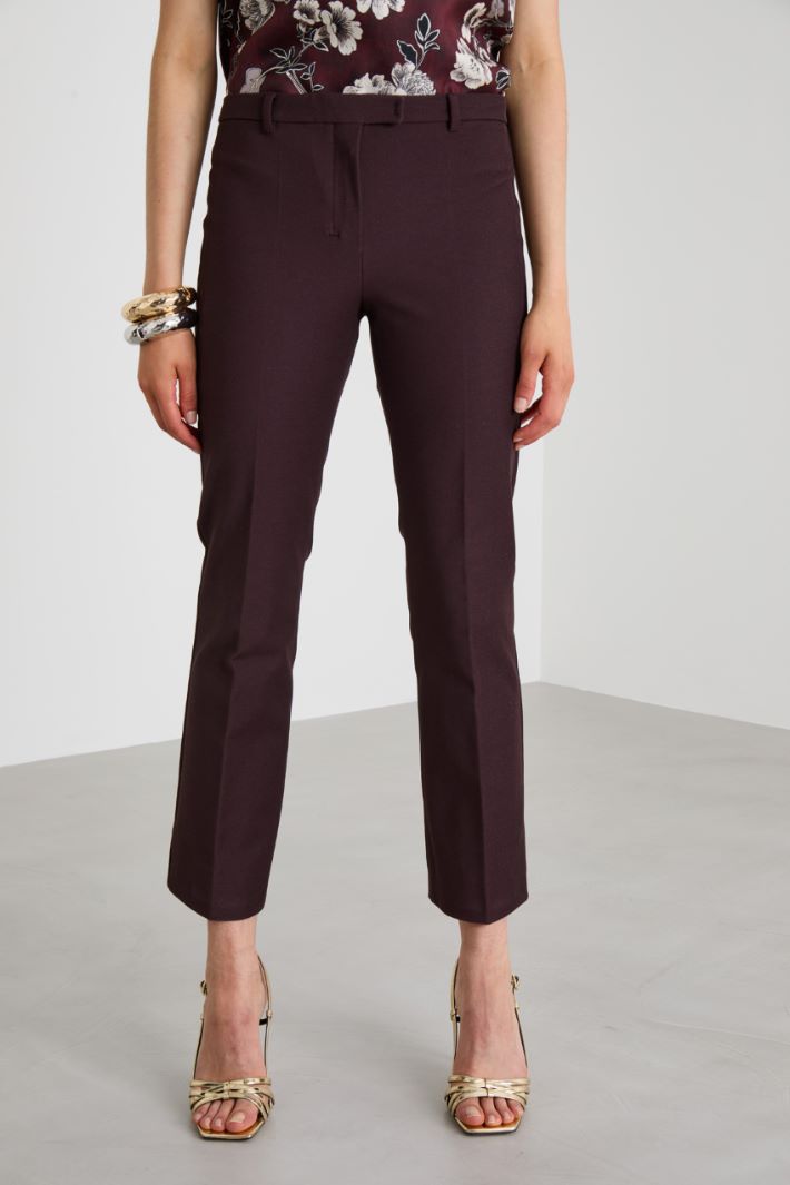 Cotton twill trousers Intrend - 2