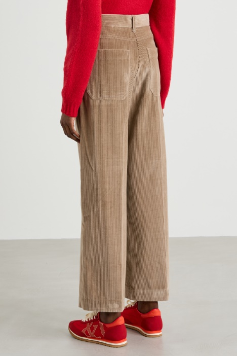 Pantaloni in velluto a coste