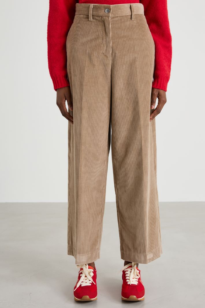Corduroy trousers Intrend - 2