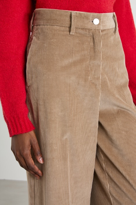 Pantaloni in velluto a coste