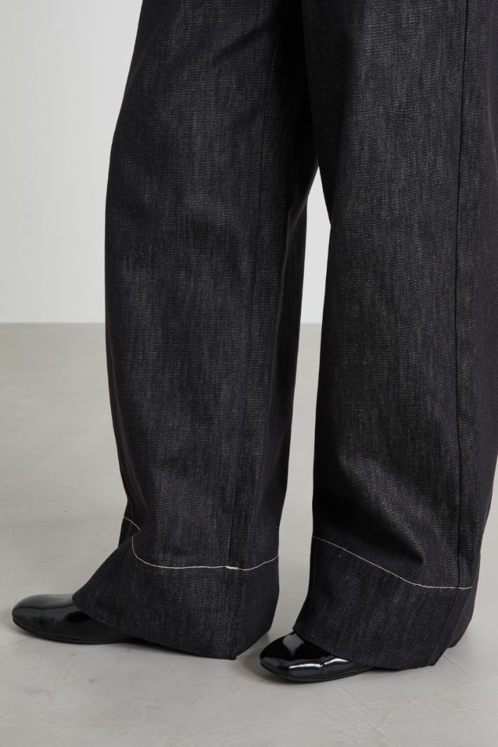 Denim trousers Intrend - 4