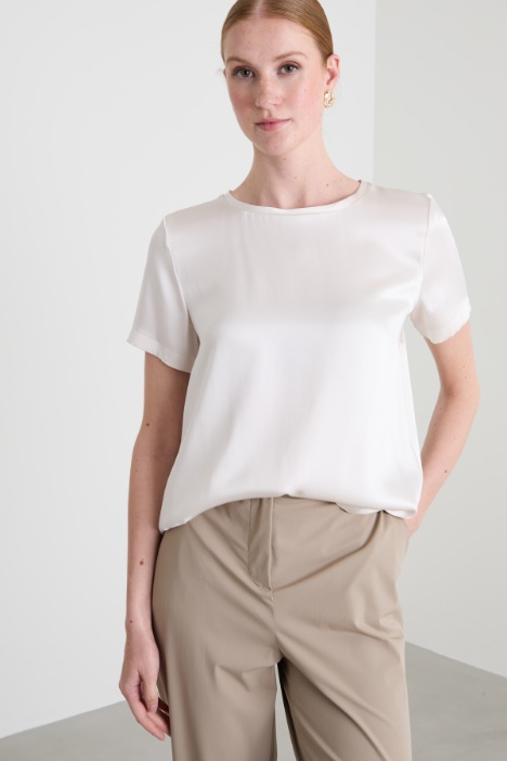 T-shirt in raso Intrend