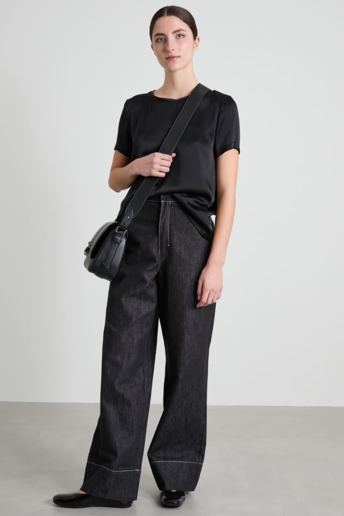 Satin T-shirt Intrend - 3