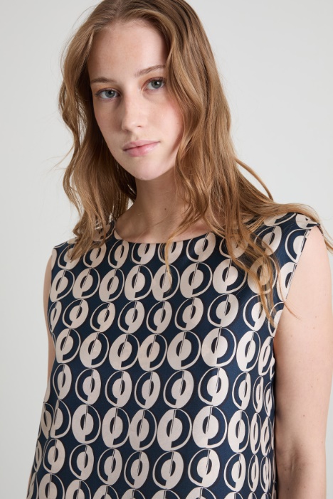 Top smanicato reversibile