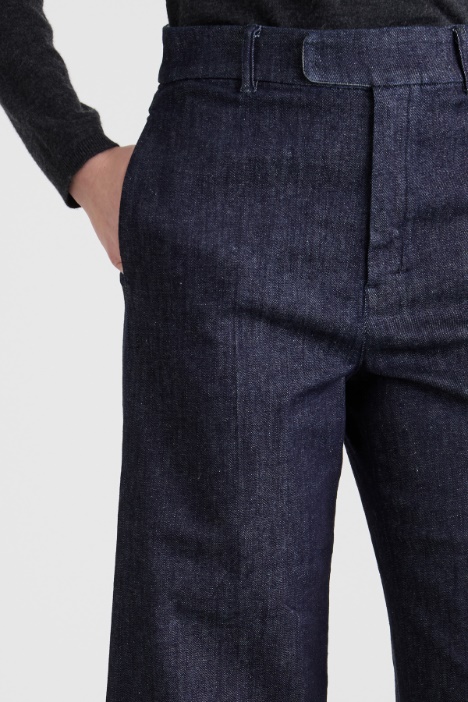 Pantalón en denim elástico