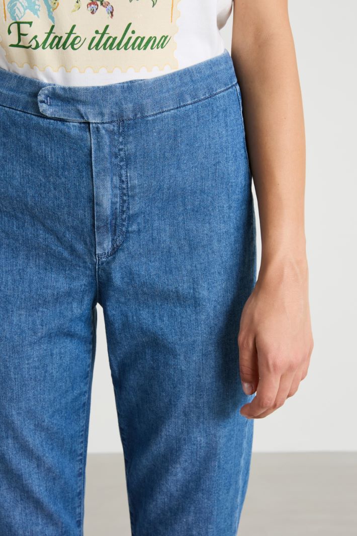 Light denim trousers Intrend - 2