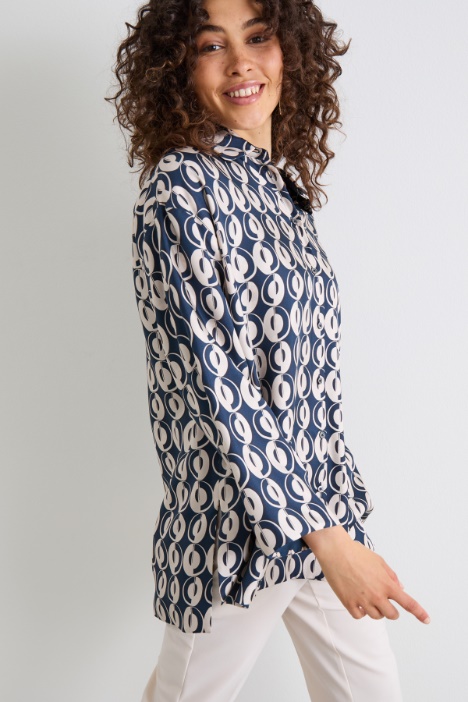 Reversible silk shirt Intrend
