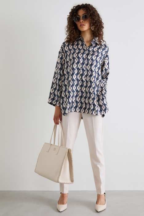 Reversible silk shirt Intrend