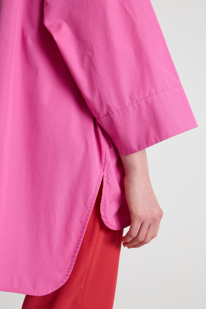 Cotton poplin shirt Intrend - 4