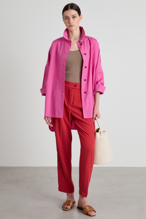 Cotton poplin shirt Intrend
