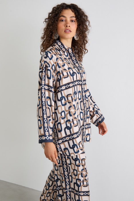 Reversible silk shirt Intrend