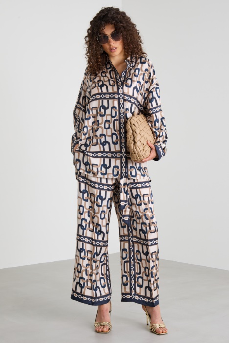 Reversible silk shirt Intrend
