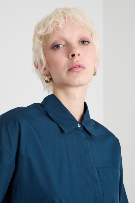 Camicia in popeline
