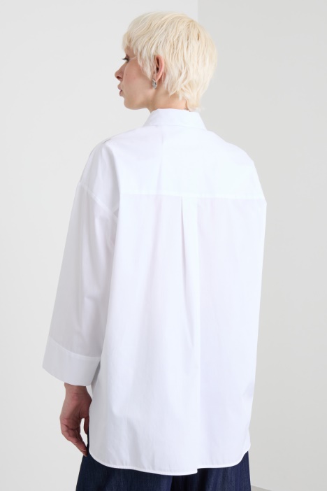 Camicia in twill di cotone