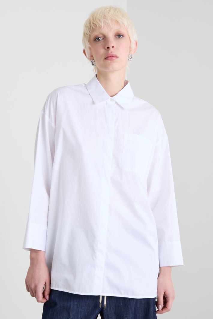 Cotton twill shirt Intrend