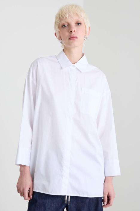 Cotton twill shirt Intrend