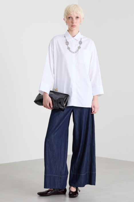 Cotton twill shirt Intrend