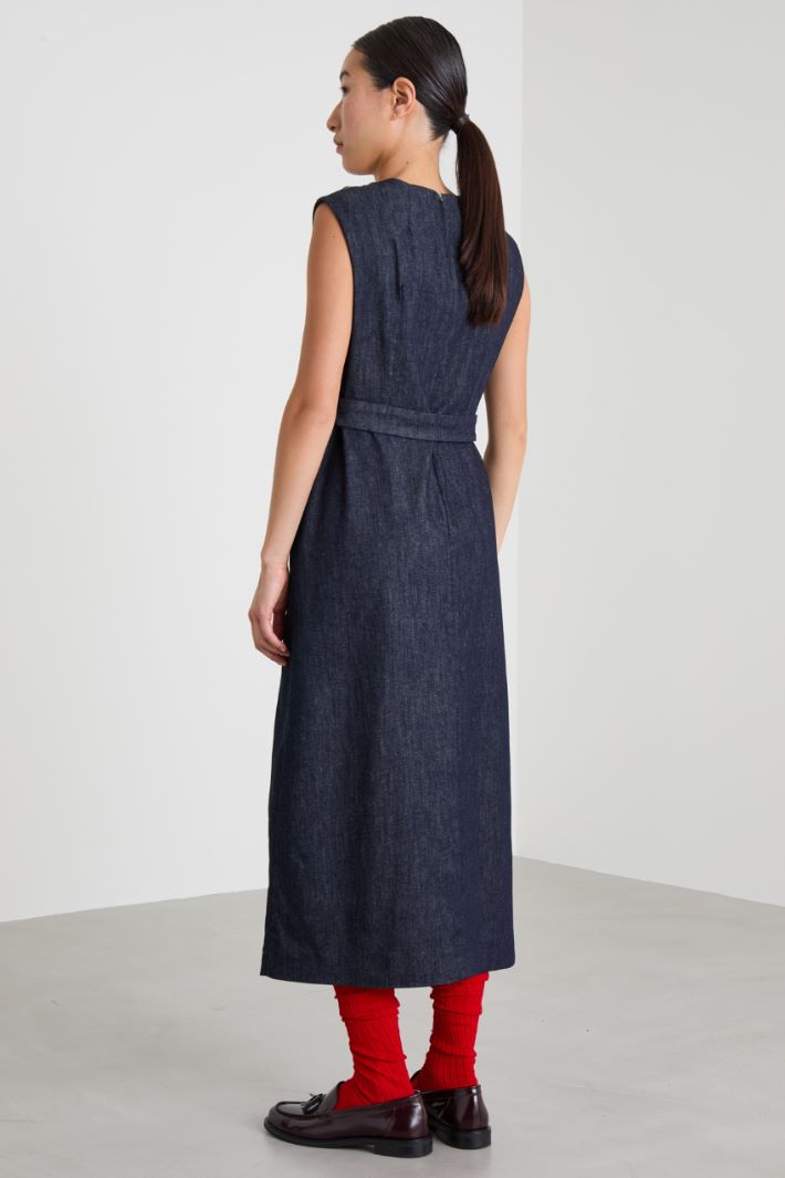 Abito a tubino in denim Intrend - 3