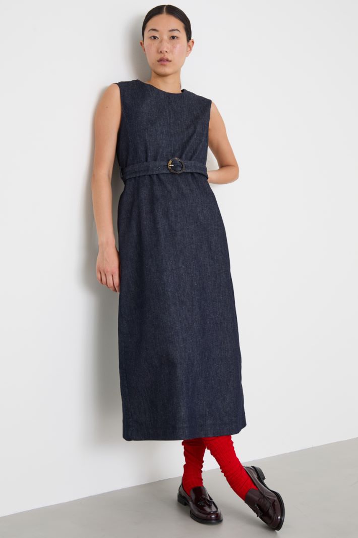 Abito a tubino in denim Intrend - 2