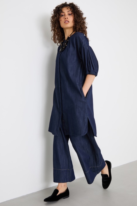 Short, lightweight denim dress Intrend