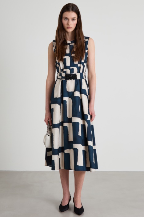 Cotton poplin dress Intrend