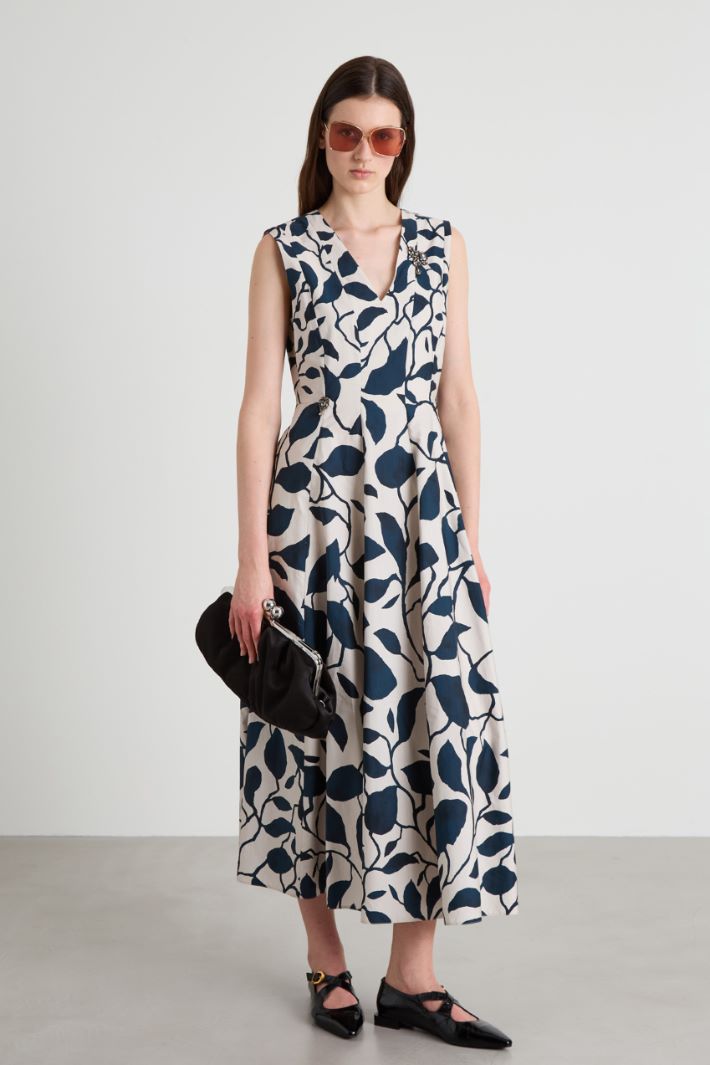 Cotton poplin dress Intrend